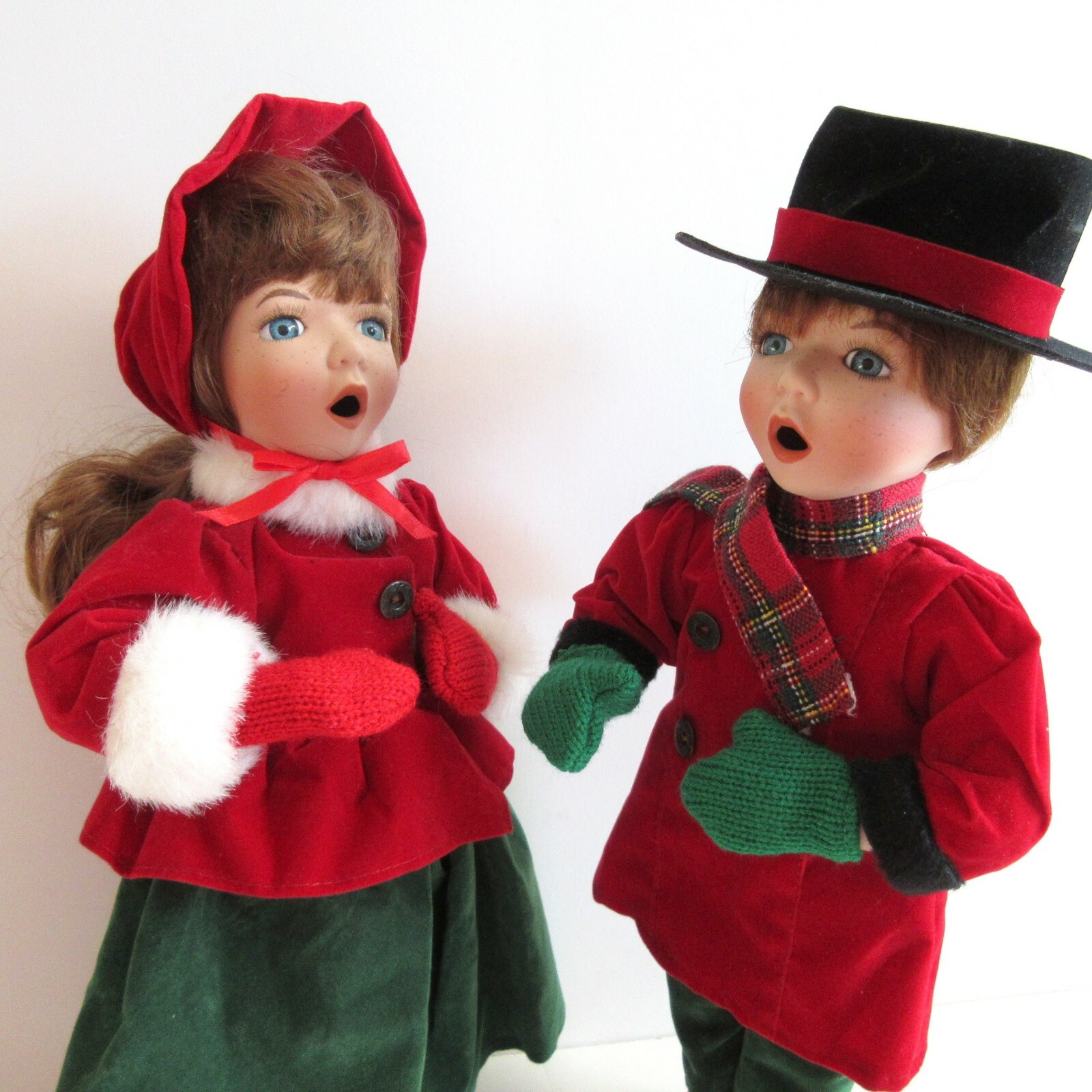 Caroler Doll Heads