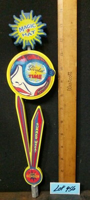 Magic Hat Stealin' Time Cummer Wheat Fun Comic  Beer Tap Bar Pub Handle Lot 956