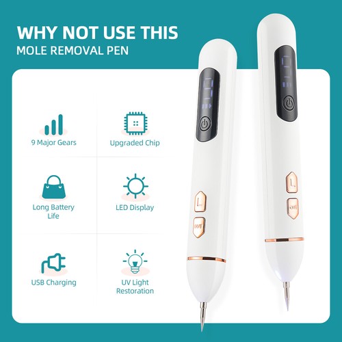 Laser Plasma Pen Mole Removal Dark Spot Remover Skin Wart Tag Tattoo Anti-Aging - Picture 4 of 12