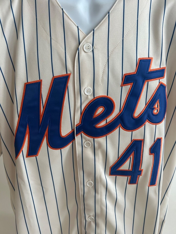 Tom Seaver Patch 41 Memorial Baseball Trikot Aufnäher New York