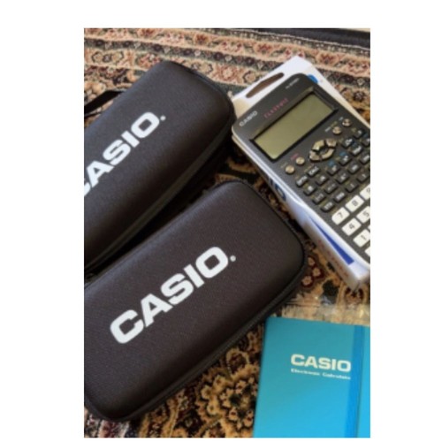 Casio Scientific Calculator Exclusive Bag Case Protective New Black Edition Pouc - Picture 6 of 10