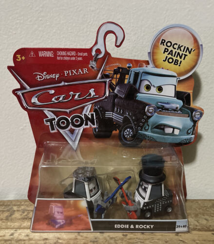 Disney Pixar Cars Toon Eddie &amp; Rocky As Seen In Heavy Metal Mater Rare!