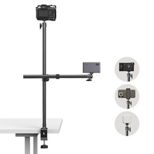 SmallRig Camera Desk Mount, Overhead Camera Arm Stand for Desk w/ 360 Ball Head