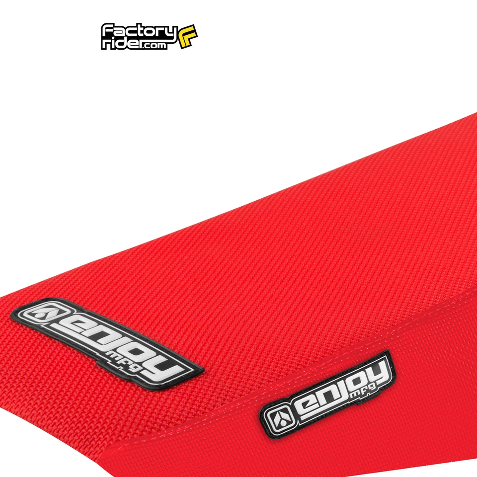 2003-2017 HONDA CRF 230 Seat Cover Gripper by Enjoy Mfg ALL RED Standard #149 - Image 2 of 4