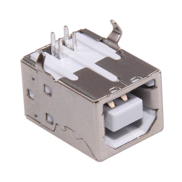 USB Type B femelle a Souder SMD SMT Connecteur Assemblage Prise - Photo 1/1