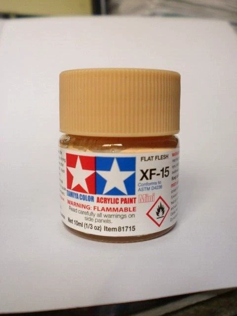 TAMIYA COLORE ACRILICO - FLAT FLESH XF 15