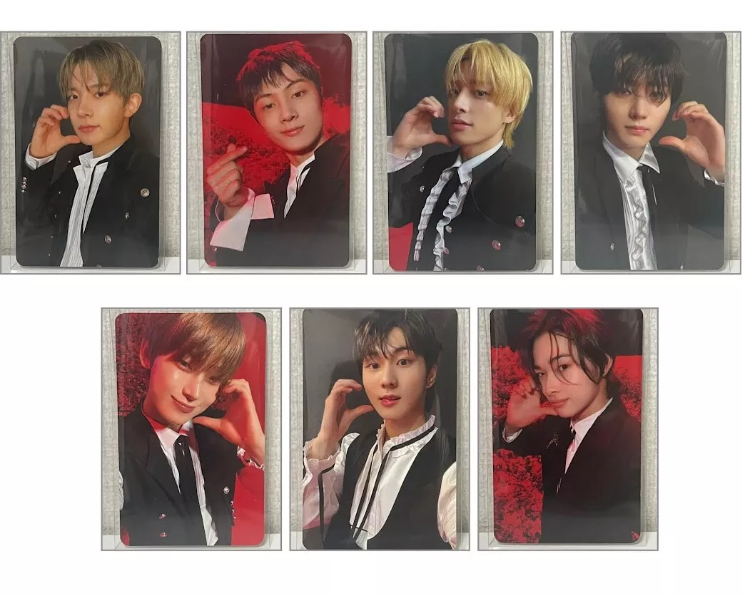 ENHYPEN DARKBLOOD SHOWCASE Limited Official Photo Card fan Photocard PC 7