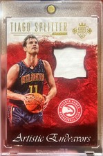 2016-17 Court Kings Tiago Splitter Artistic Endeavors Game Worn Jersey Card /149