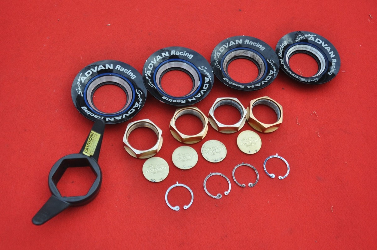 JDM Yokohama Super Advan SA3R Center Cap 4caps | C0A-A93 COA