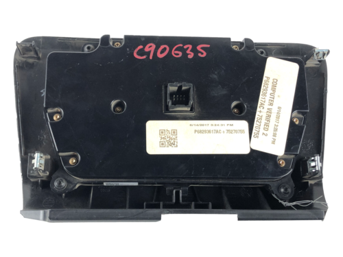 2017-2020 Dodge Charger AC Heater Climate Temperature Control Unit P68293617AC - Picture 2 of 12