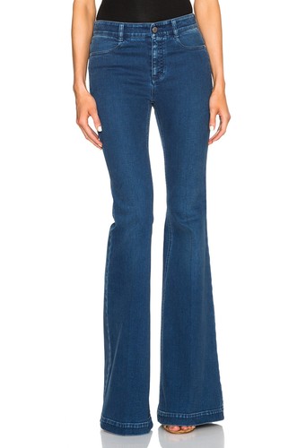 Stella McCartney Pacific Blue The 70s Flare Jeans - Size 27