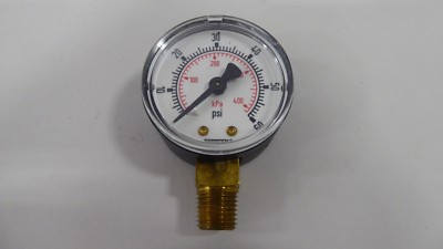 Wika 8990349 Gauge 60Psi/KPA 1/4'' NPT Type 111.10 2''