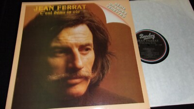 JEAN FERRAT>C'EST BEAU LA VIE>12'' Lp Vinyl~Canada Pressing~BARCLAY  MIF15308
