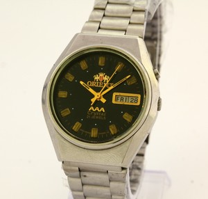 Vintage Orient Automatic men's wrist watch Water resistant Cal.46943 21J | eBay
