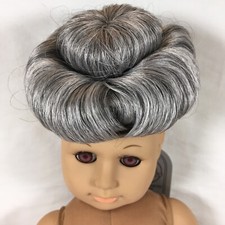 IMSCO Style M-130 Color 51 Doll Wig Grandma Like Bun Hair Cut Size 9 Item 113097