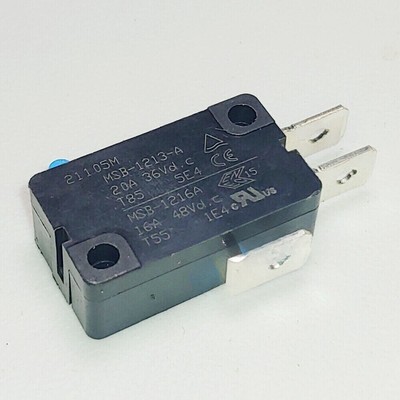 Interruttore Micro Limite JIABEN MSB-1213-A / MSB-1216A – 3 Pin, 20A 36Vdc, 16A 48Vdc