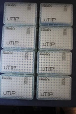 Qty 8 Biotix M-1250-9FC96 96 Racks 1250uL Sterilized Pipette Tips