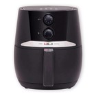 Black+Decker Air Fryer 4-in-1 Oven, 4.3L Manual Black, 30 MINUTE TIMER WITH AUTO
