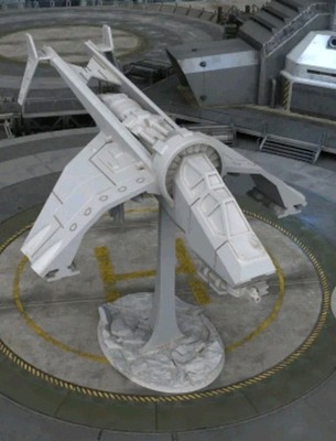 Role Playing Tabletop Space Craft 3D PRINTED LOVELY DETAIL  SC-FI Table Top Game
