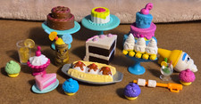 17 PIECES OF MINI DOLLHOUSE FOOD: DESSERT DRINKS