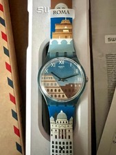 Swatch Uhr Kolosseum Monumente Rom Limited Edition Neu 