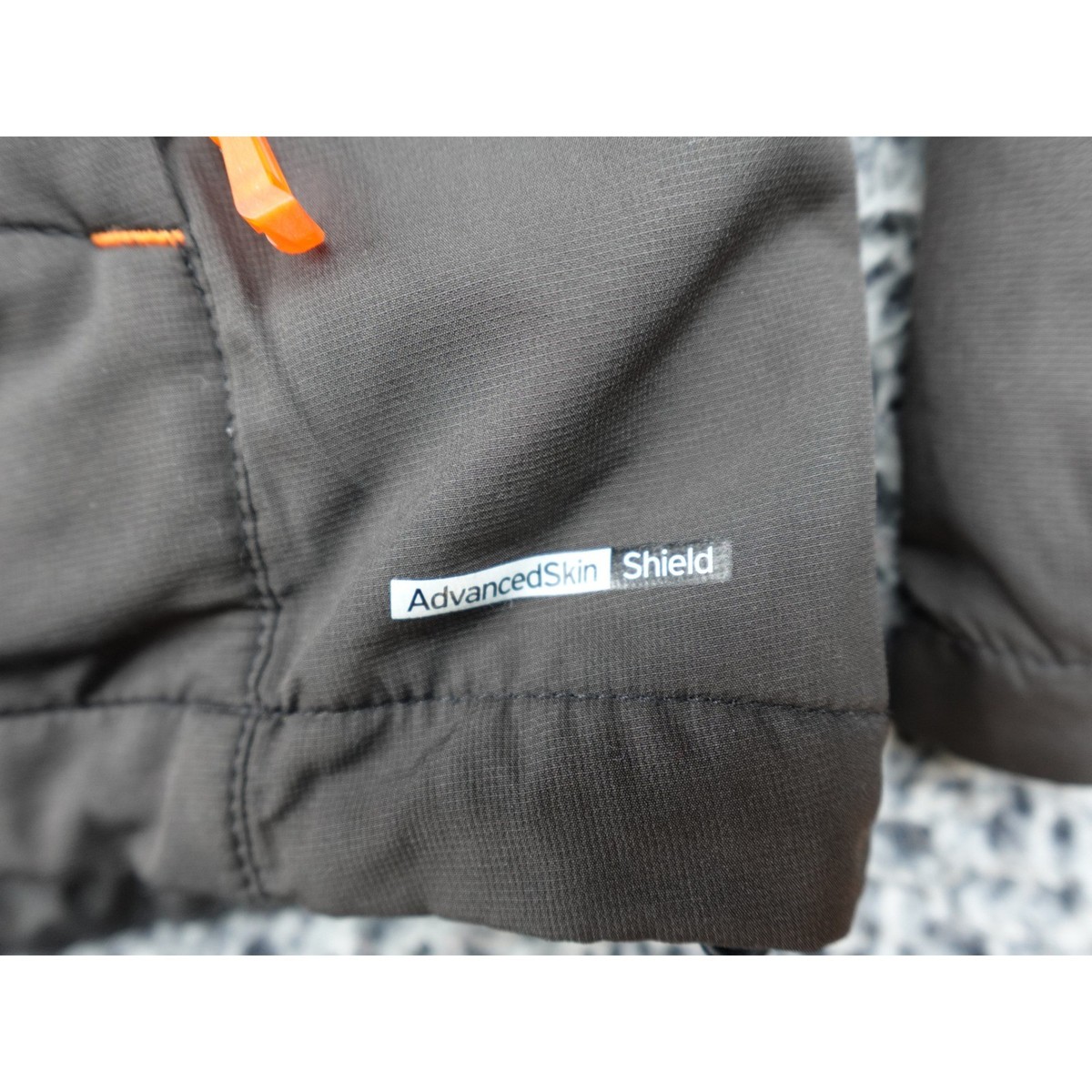 Salomon AdvancedSkin Shield Jacket Mens Large Blue Black Full Zip