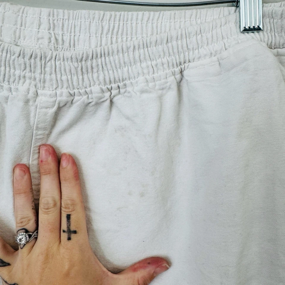 Soft Surroundings Khaki Cotton Stretch Waist Pants Women’s Size L - Image 4 of 4