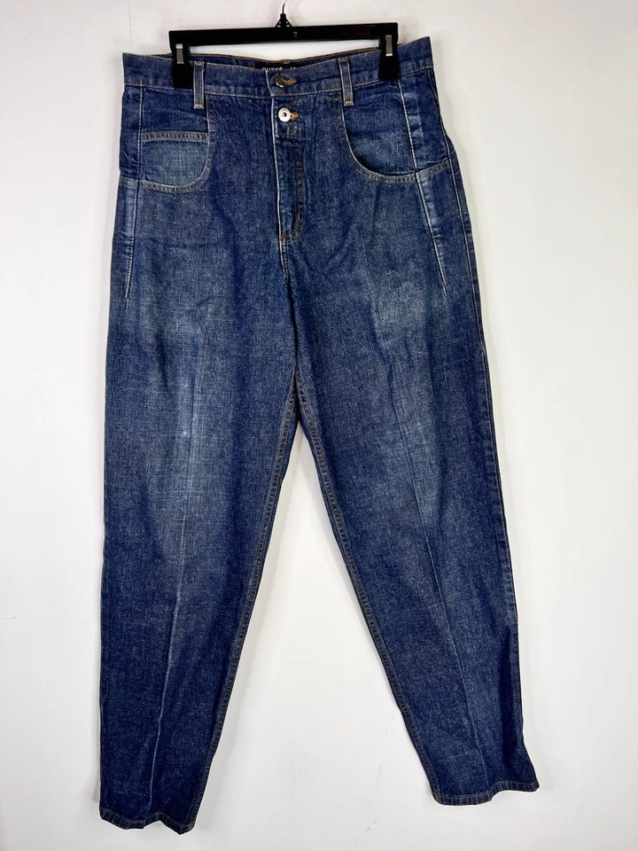 Pantalones de mezclilla vintage Guess Pascal Fit para hombre talla 32x32 calce clásico pierna recta hechos en EE. UU. Foto 2 de 4