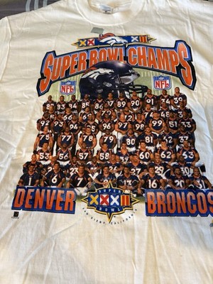 Vintage Super Bowl XXXll T Shirt Denver Broncos Men's XL Starter