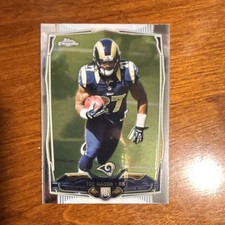 Topps 2014 Topps Chrome Tre Mason Rookie Card RC #164 St. Louis Rams. rookie card picture