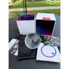 Lensball Original K9 Crystal Photography Sphere with Pouch and Box Clear 80mm