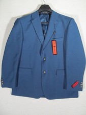 NWT WALL STREET Double-Breasted Blazer Mens 4...