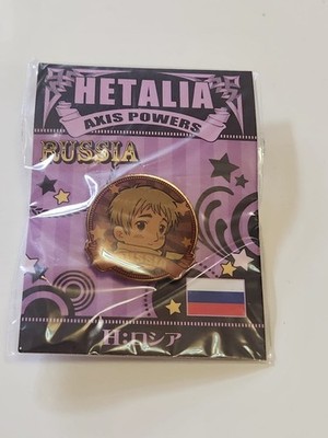 Movic Hetalia Axis Powers APH cap pinch Pin Pins Badge Russia