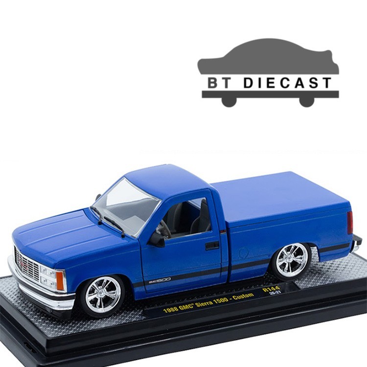 M2 MACHINES 1988 GMC SIERRA 1500 PICK UP TRUCK 1/24 BLUE 40300 144 A