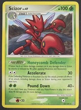 NM- Scizor 25/100 Reg Stormfront Authentic Pokemon Card on eBay