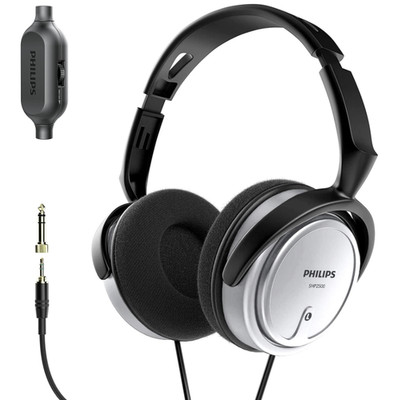 PHILIPS Over Ear Wired Stereo Headphones Studio Monitoring and Recording Headset