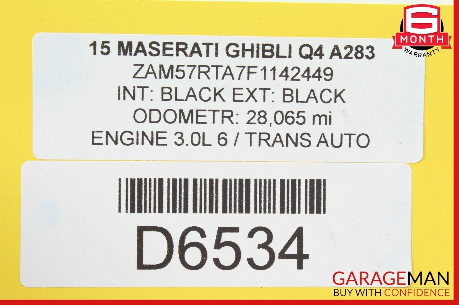 Maserati Ghibli 2014-2017 RIGHT Auxiliary water pump P/N 670005347