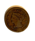 Photo of a 1852-P Large Cent from an eBay listing that sold on Jul 19, 2026