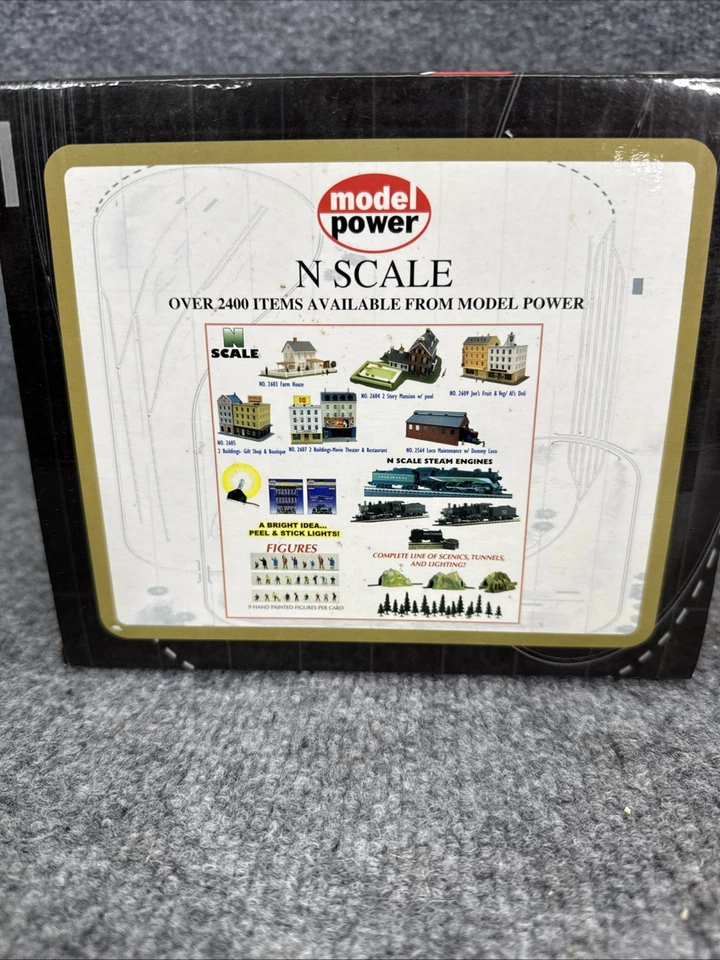 Model Power 783 N Scale Little Red School House Assembled Lighted W/2 Figures - Image 2 of 4