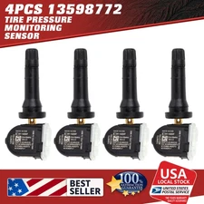 (4) MODIGT QUALITY OEM 13598772 FOR CHEVROLET TIRE SENSOR MONITOR TPMS REPLACE