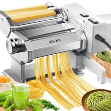 Elektrische Nudelmaschine Maschine Nudelherstellung Teig Roller Presse mit abnehmbarem...