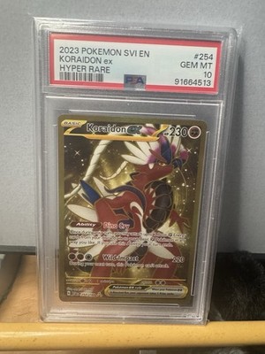 2023 Pokemon KORAIDON ex Scarlet & Violet SVI EN #254 Full Art GEM