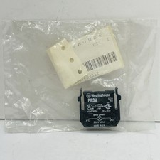 Westinghouse PB3V Full Voltage Pilot Light Unit For BA9 Lamp ~New Surplus~