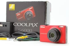 [Near MINT in Box] Nikon COOLPIX S6000 14.2MP Compact Digital Camera From JAPAN