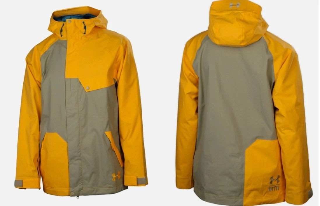Under Armour STORM Mountain Coldgear 100% Waterproof Hooded Ski Jacket Mens S