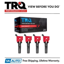TRQ Performance Ignition Coil Set Fits 2007-2012 Chevrolet Colorado GMC Canyon
