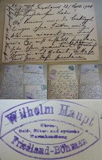 12 PKs Friedland (Bohemia) 1906-09, Watchmaker Wilhelm Haupt, Tower Clock, Technology