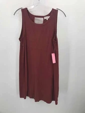 Pre-Owned Michael Stars Brown Size Medium Short Sleeveless Dress