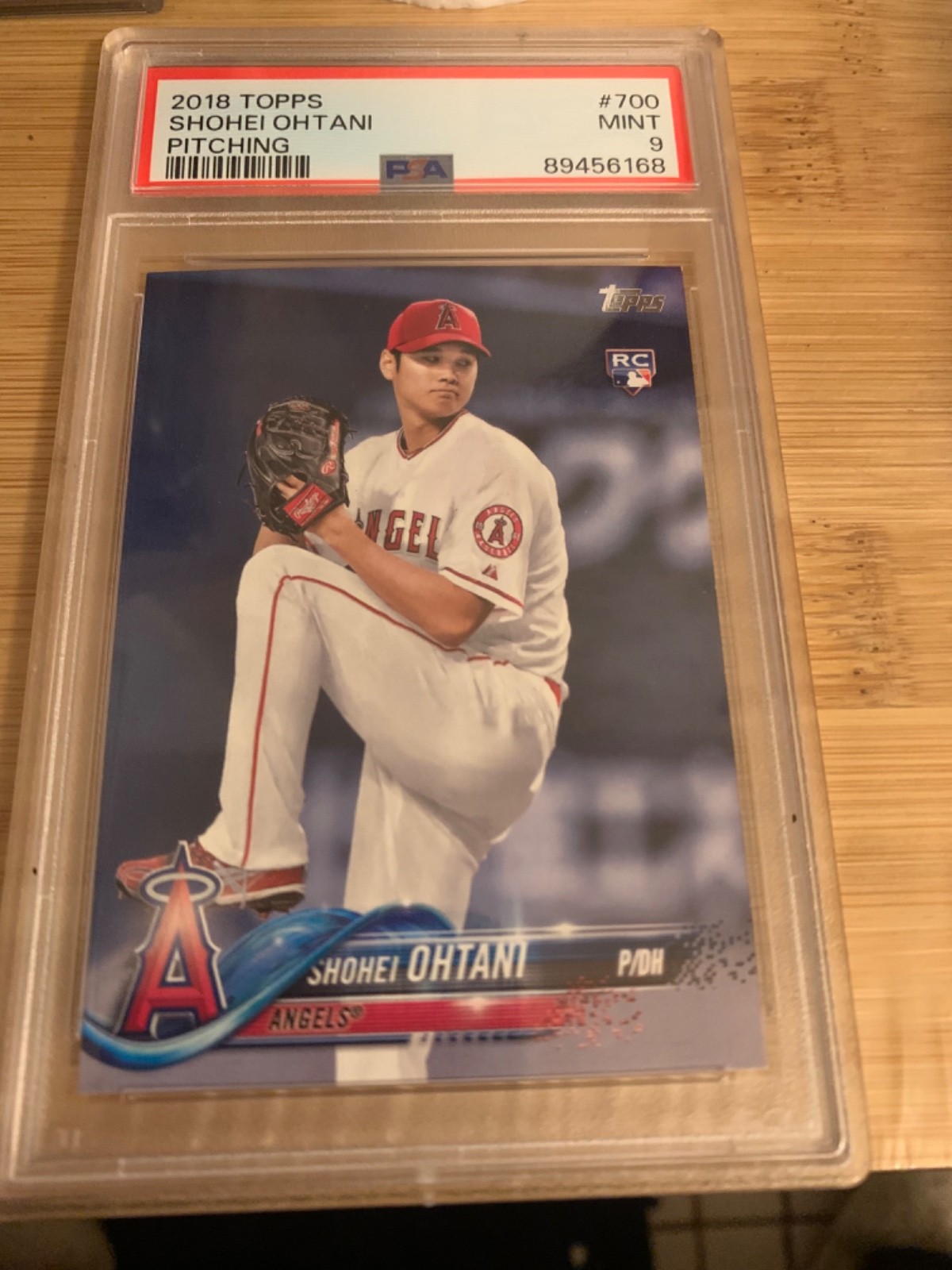 🔥 2019 Topps Shohei Ohtani Pitching #700 PSA 9 Angels RC  Rookie