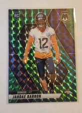 Jahdae Barron Rookie Green Prism 2025 Panini Mosaic Football